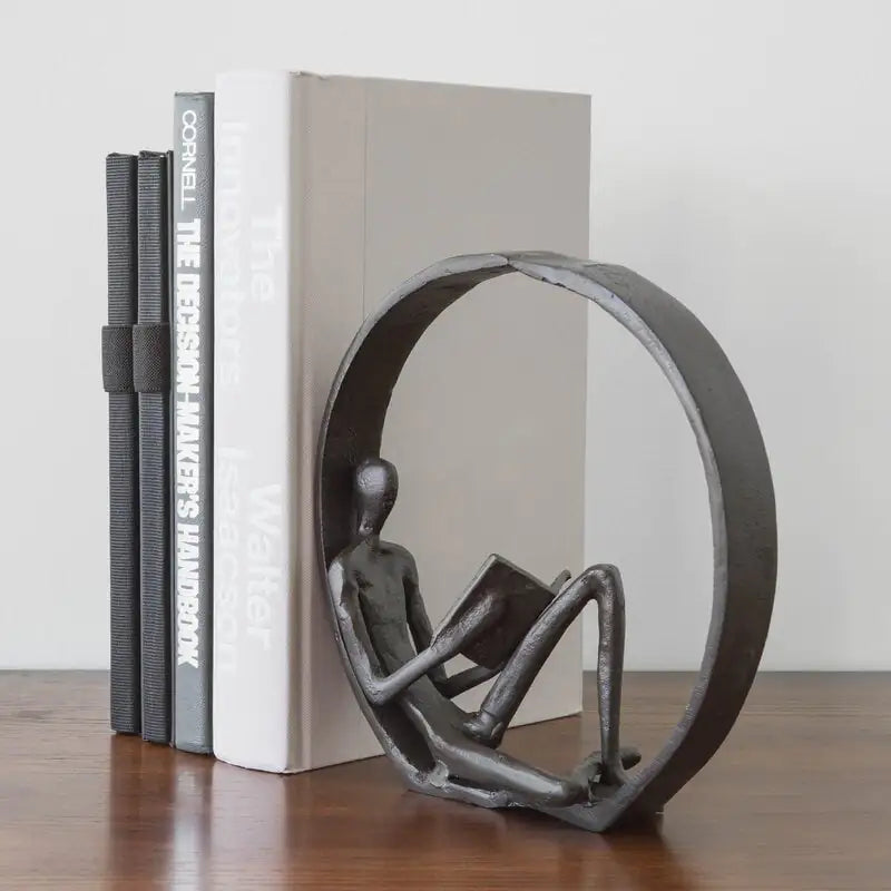 Serene Reader Sculpture Art